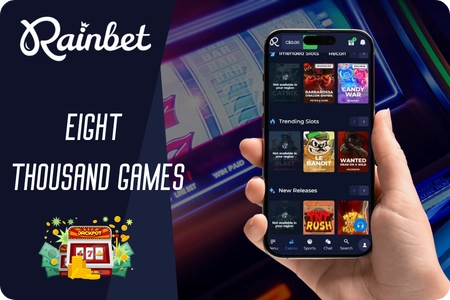 Rainbet Casino games from 56 software providers
