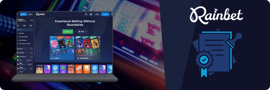 Rainbet Casino Anjouan licence and Canada legal status