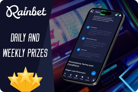 Rainbet Casino races, challenges and weekly raffle promotions